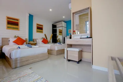Standard-Zweibettzimmer ohne Fenster — Anchor Boutique House